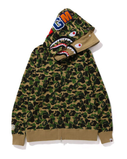 ABC Camo Double Shark Full Zip Hoodie